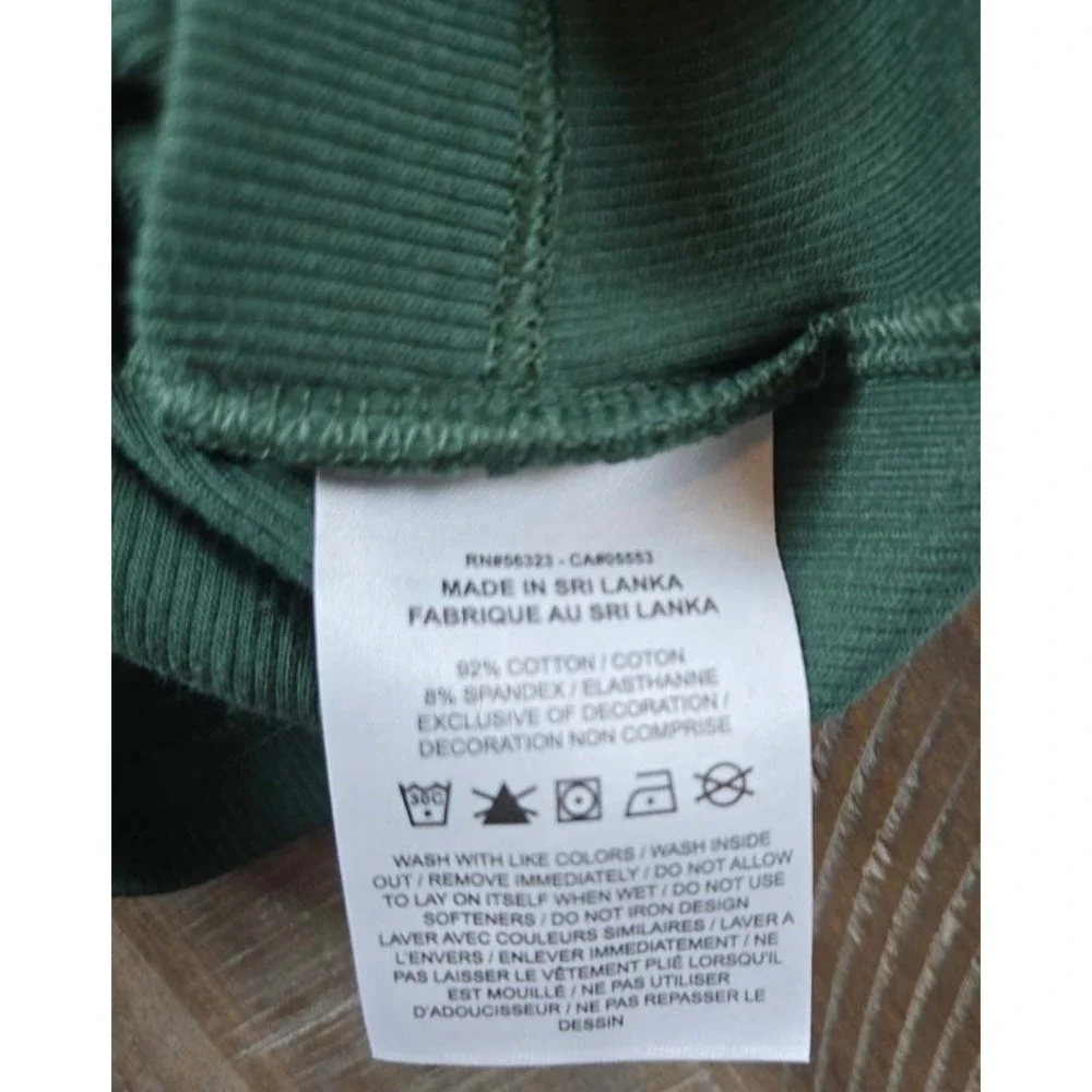Nike Womens Ribbed Cutout Tank Top Green Sportswear IF0238-323 Small NWT